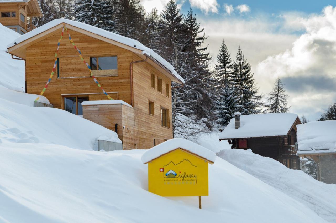 Iglusaq Lodge Veysonnaz Kültér fotó
