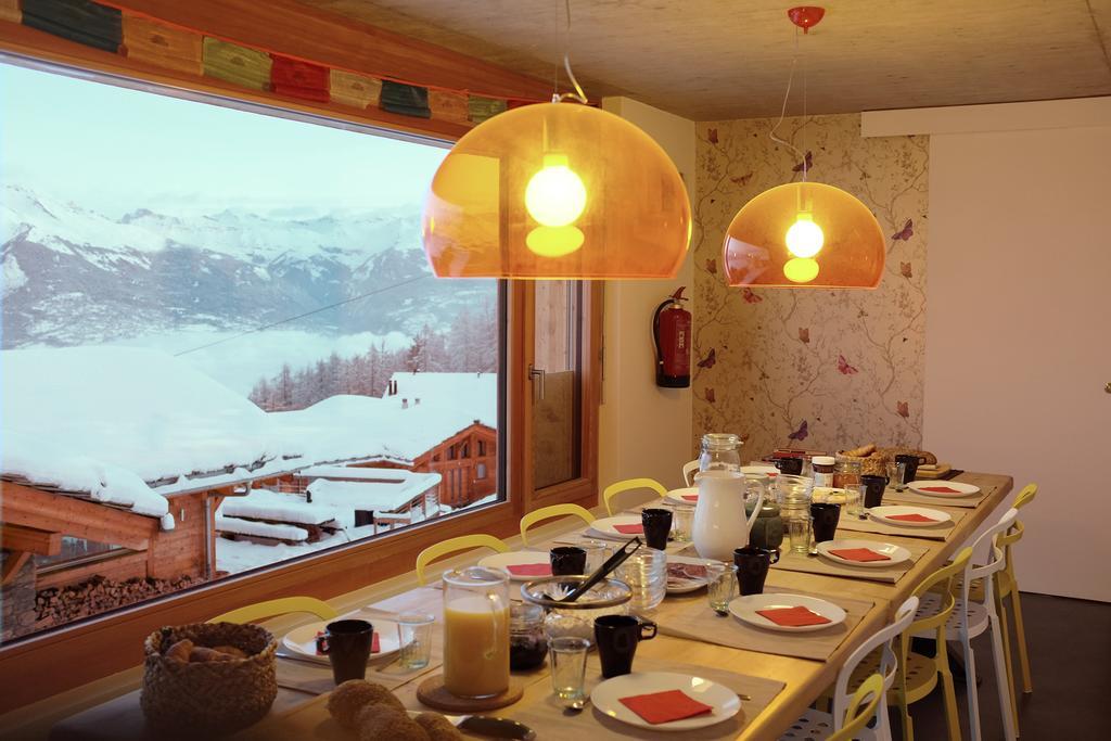 Iglusaq Lodge Veysonnaz Kültér fotó