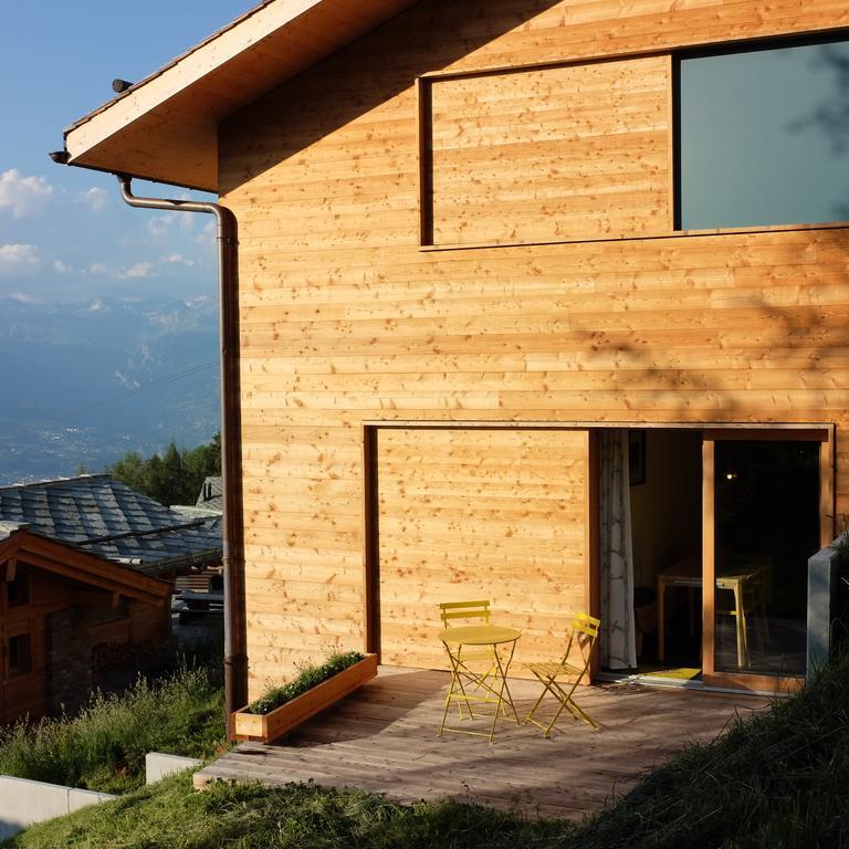 Iglusaq Lodge Veysonnaz Kültér fotó
